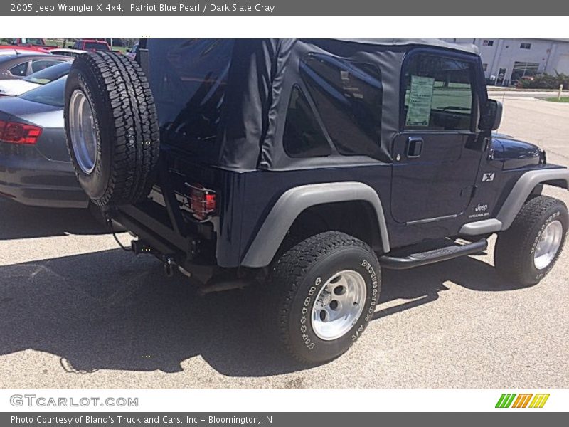Patriot Blue Pearl / Dark Slate Gray 2005 Jeep Wrangler X 4x4