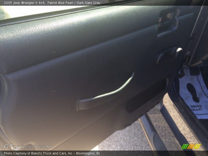 Patriot Blue Pearl / Dark Slate Gray 2005 Jeep Wrangler X 4x4