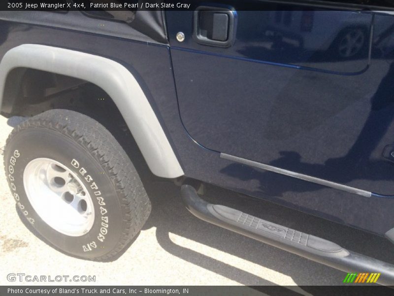 Patriot Blue Pearl / Dark Slate Gray 2005 Jeep Wrangler X 4x4