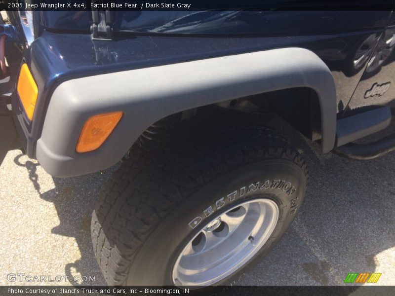 Patriot Blue Pearl / Dark Slate Gray 2005 Jeep Wrangler X 4x4