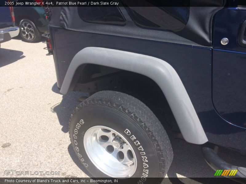 Patriot Blue Pearl / Dark Slate Gray 2005 Jeep Wrangler X 4x4