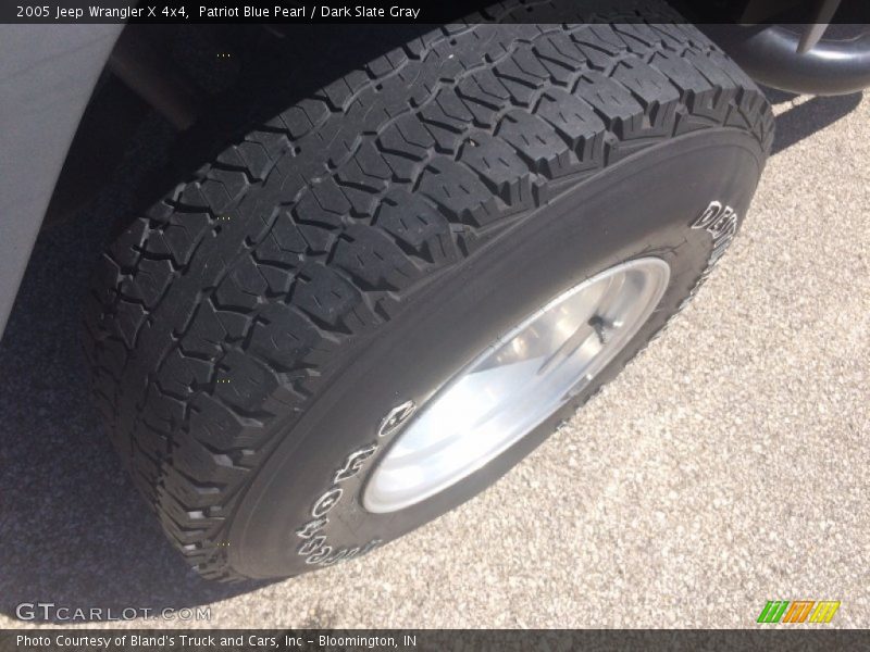 Patriot Blue Pearl / Dark Slate Gray 2005 Jeep Wrangler X 4x4