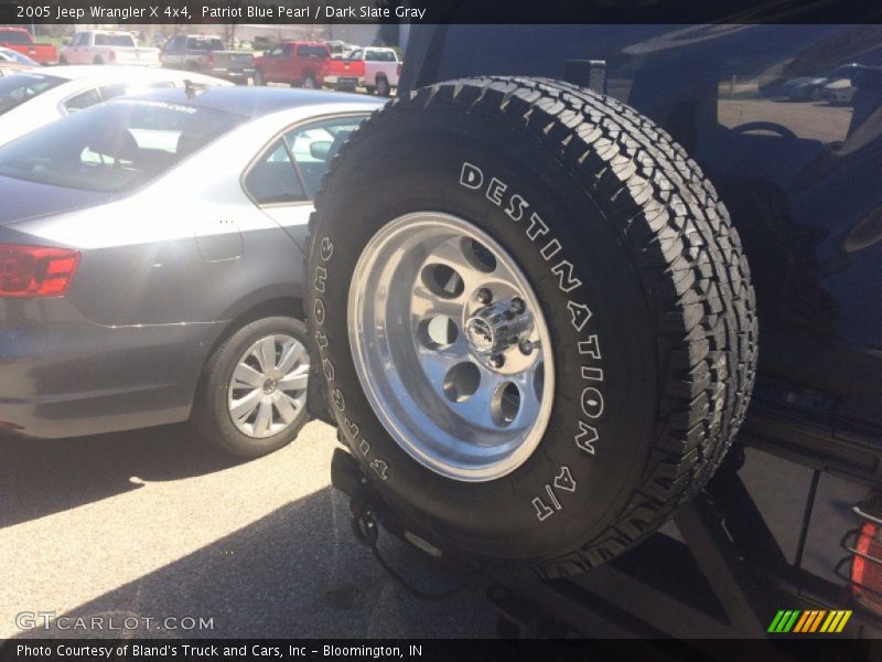 Patriot Blue Pearl / Dark Slate Gray 2005 Jeep Wrangler X 4x4
