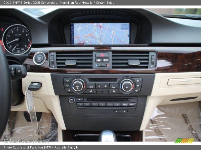 Controls of 2012 3 Series 328i Convertible
