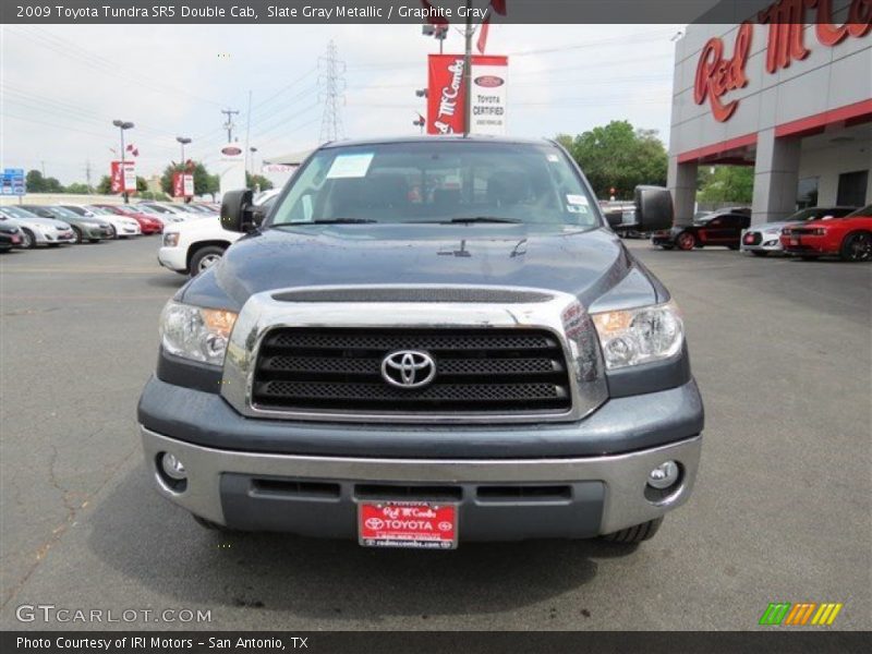Slate Gray Metallic / Graphite Gray 2009 Toyota Tundra SR5 Double Cab