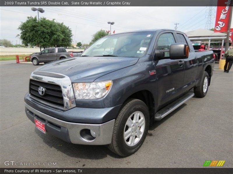Slate Gray Metallic / Graphite Gray 2009 Toyota Tundra SR5 Double Cab
