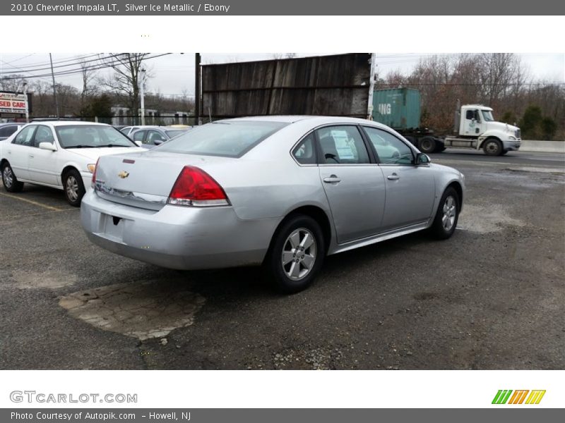 Silver Ice Metallic / Ebony 2010 Chevrolet Impala LT
