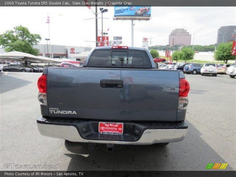 Slate Gray Metallic / Graphite Gray 2009 Toyota Tundra SR5 Double Cab