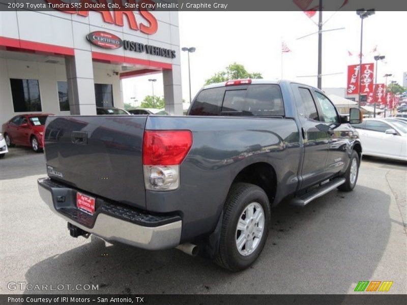 Slate Gray Metallic / Graphite Gray 2009 Toyota Tundra SR5 Double Cab