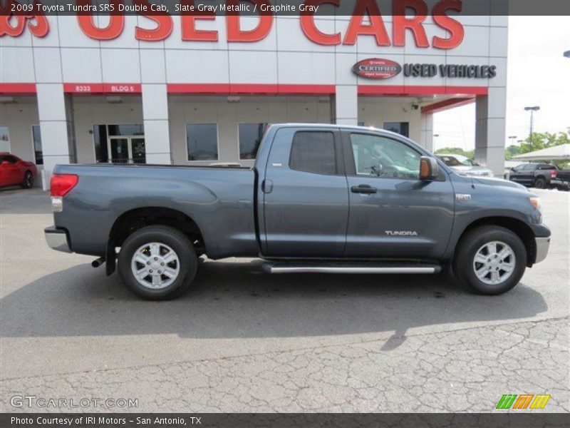 Slate Gray Metallic / Graphite Gray 2009 Toyota Tundra SR5 Double Cab