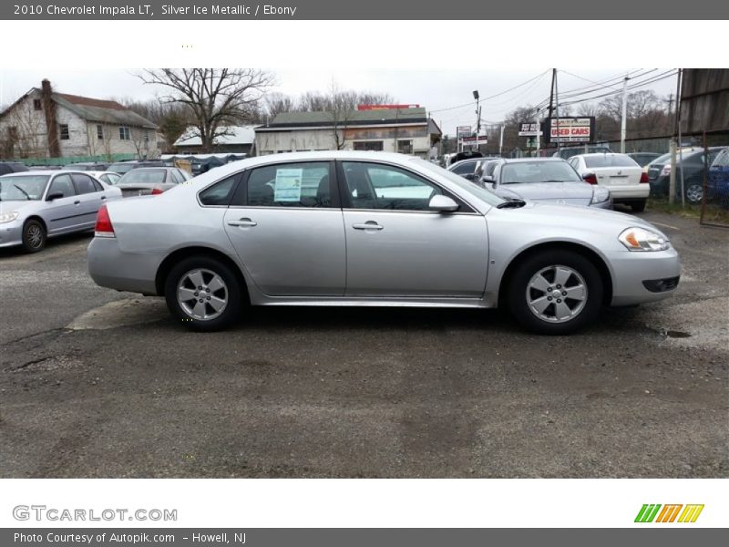 Silver Ice Metallic / Ebony 2010 Chevrolet Impala LT