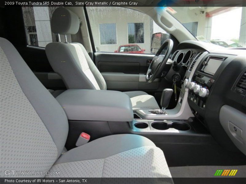 Slate Gray Metallic / Graphite Gray 2009 Toyota Tundra SR5 Double Cab