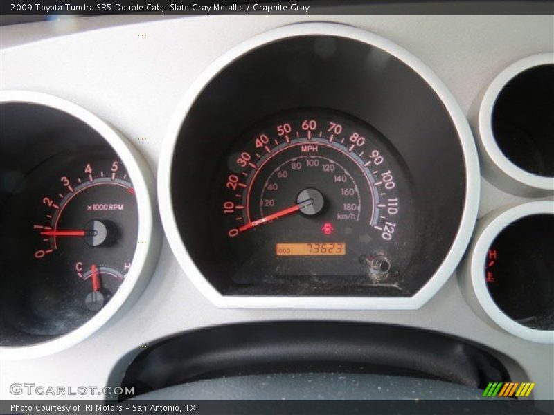 Slate Gray Metallic / Graphite Gray 2009 Toyota Tundra SR5 Double Cab