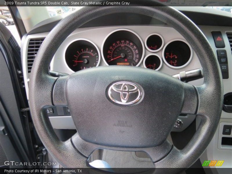 Slate Gray Metallic / Graphite Gray 2009 Toyota Tundra SR5 Double Cab