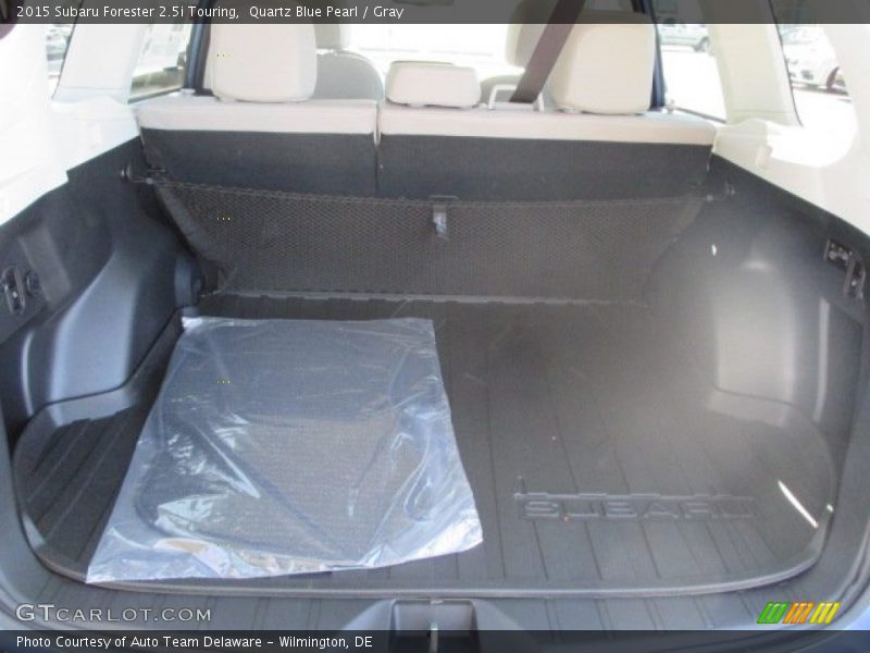 Quartz Blue Pearl / Gray 2015 Subaru Forester 2.5i Touring