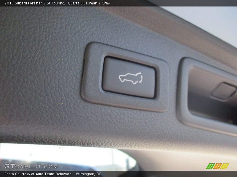 Quartz Blue Pearl / Gray 2015 Subaru Forester 2.5i Touring