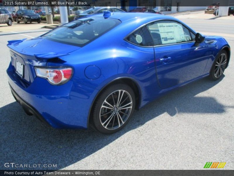 WR Blue Pearl / Black 2015 Subaru BRZ Limited
