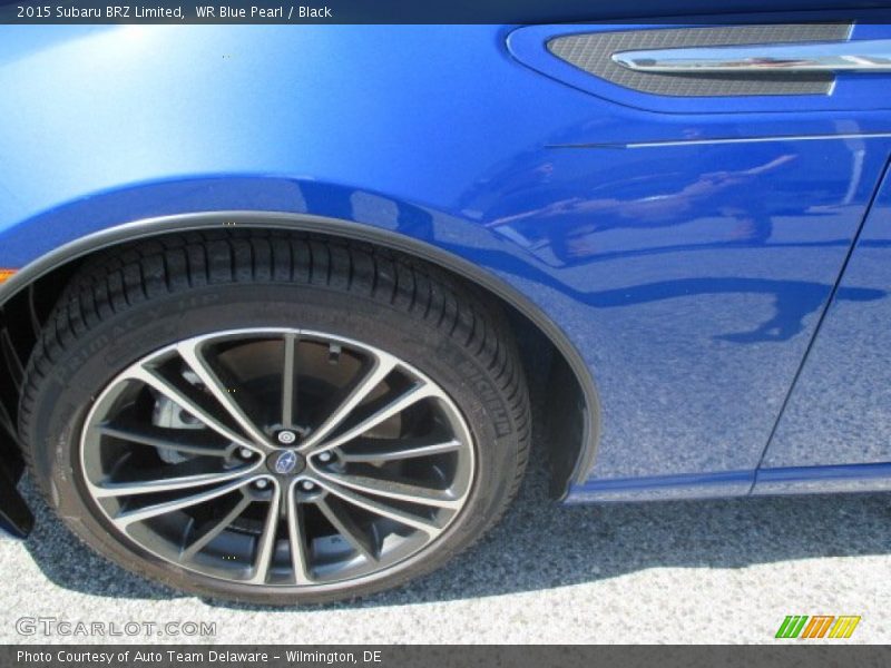WR Blue Pearl / Black 2015 Subaru BRZ Limited
