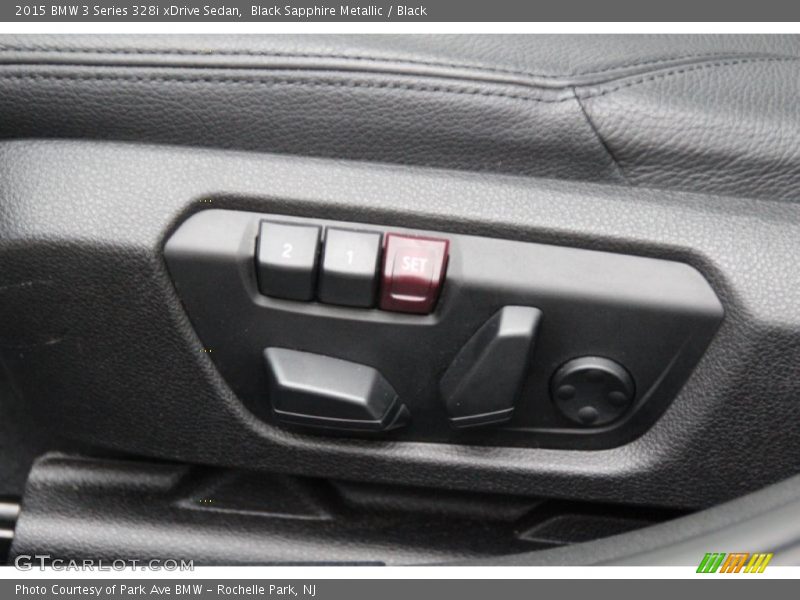 Black Sapphire Metallic / Black 2015 BMW 3 Series 328i xDrive Sedan