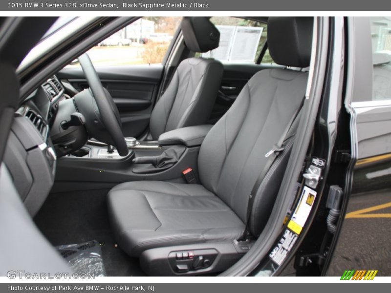 Front Seat of 2015 3 Series 328i xDrive Sedan