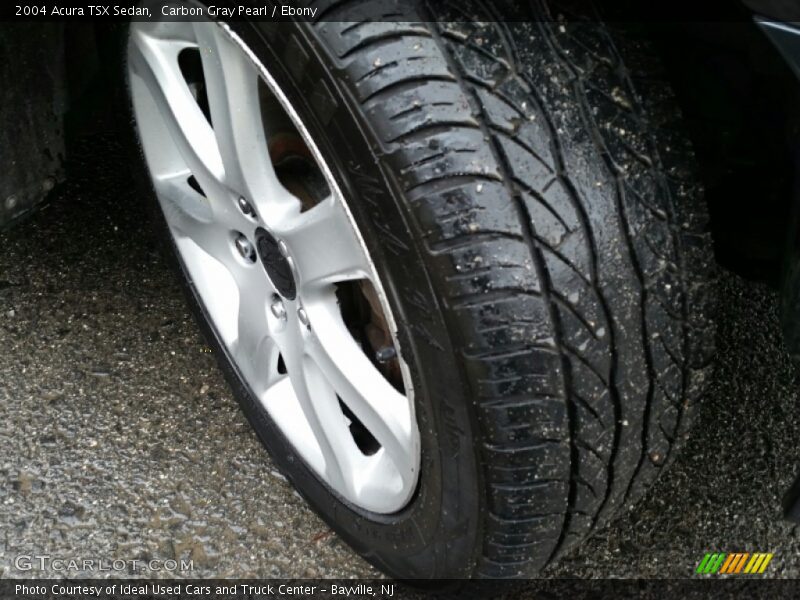 Carbon Gray Pearl / Ebony 2004 Acura TSX Sedan