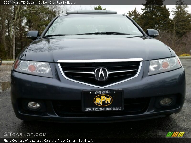 Carbon Gray Pearl / Ebony 2004 Acura TSX Sedan