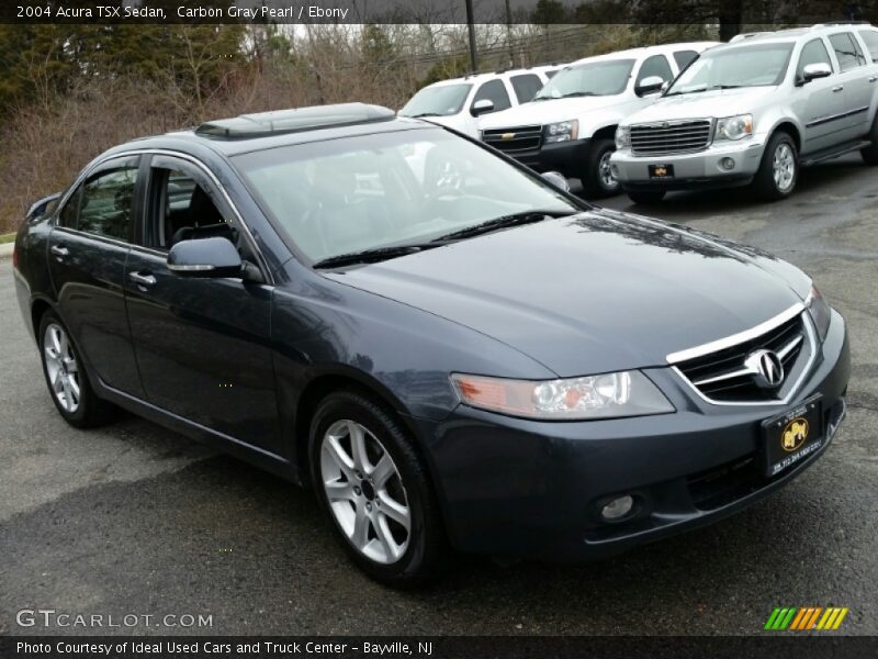 Carbon Gray Pearl / Ebony 2004 Acura TSX Sedan