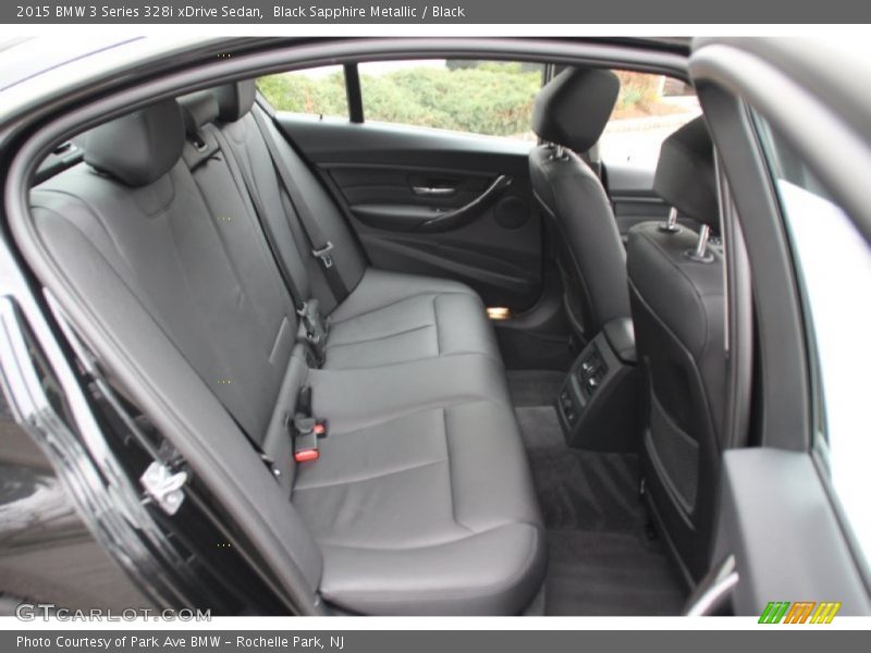 Rear Seat of 2015 3 Series 328i xDrive Sedan