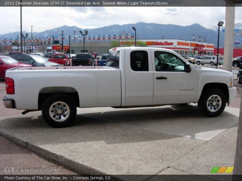  2011 Silverado 1500 LT Extended Cab 4x4 Summit White