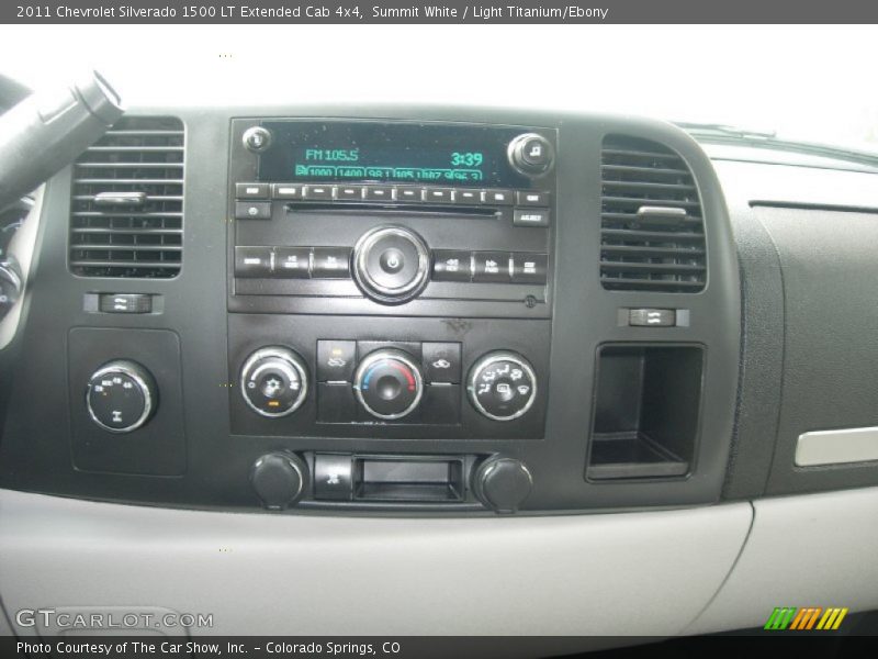 Summit White / Light Titanium/Ebony 2011 Chevrolet Silverado 1500 LT Extended Cab 4x4