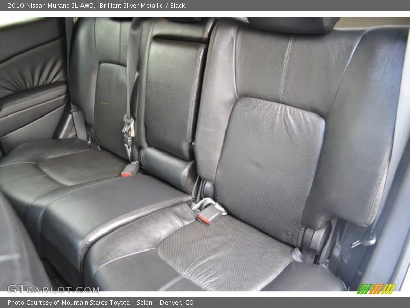 Brilliant Silver Metallic / Black 2010 Nissan Murano SL AWD
