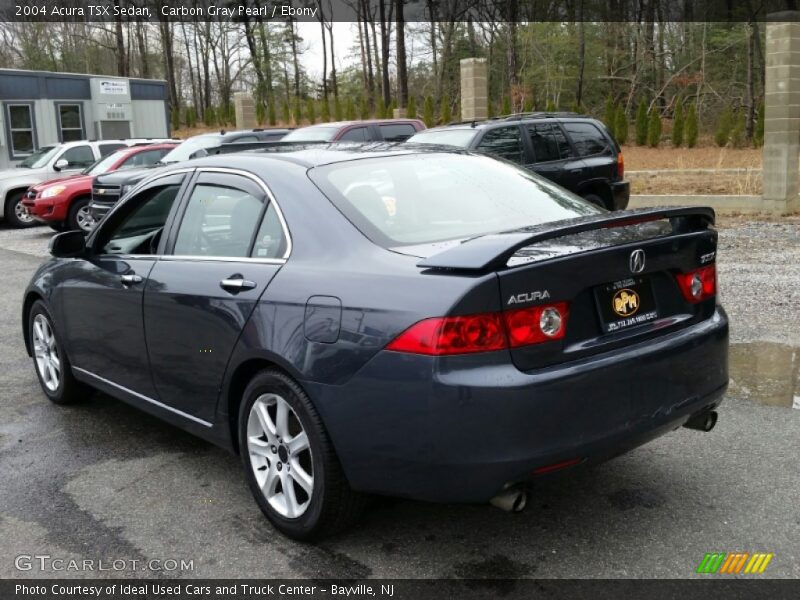 Carbon Gray Pearl / Ebony 2004 Acura TSX Sedan