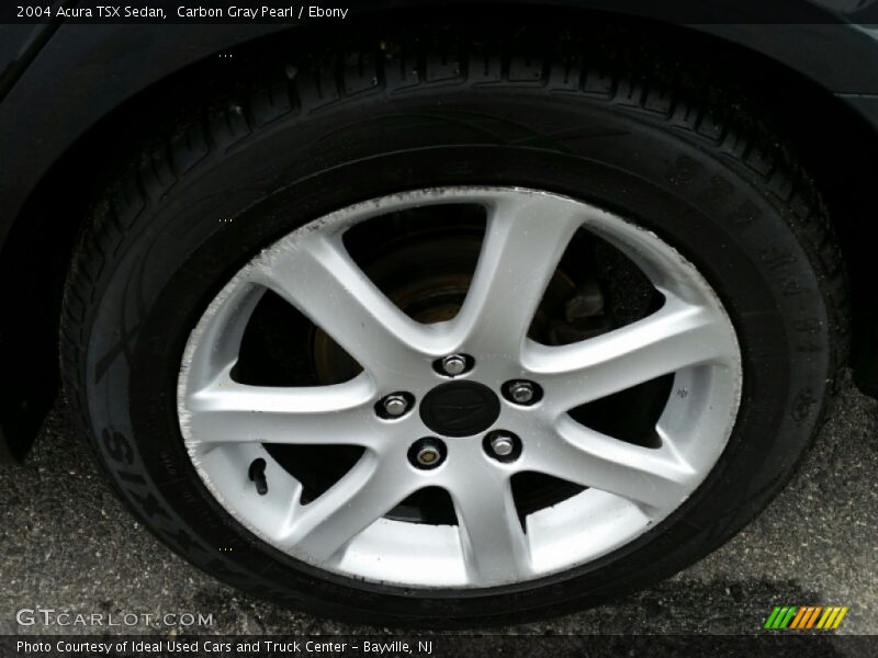 Carbon Gray Pearl / Ebony 2004 Acura TSX Sedan