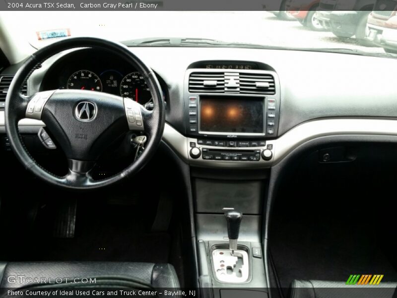 Carbon Gray Pearl / Ebony 2004 Acura TSX Sedan