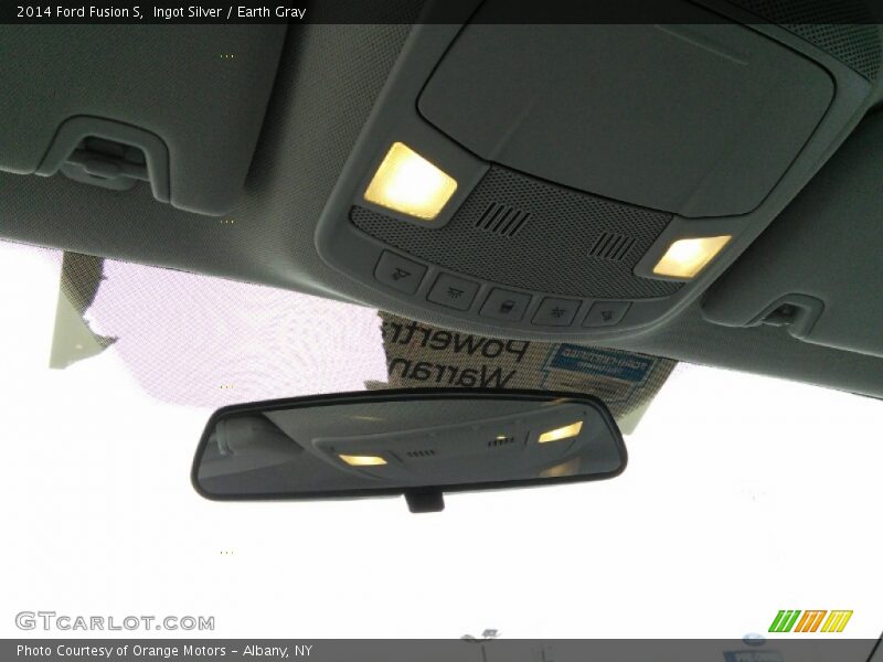 Ingot Silver / Earth Gray 2014 Ford Fusion S