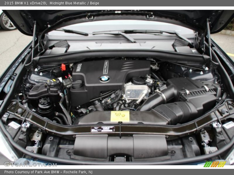  2015 X1 xDrive28i Engine - 2.0 Liter DI TwinPower Turbocharged DOHC 16-Valve VVT 4 Cylinder
