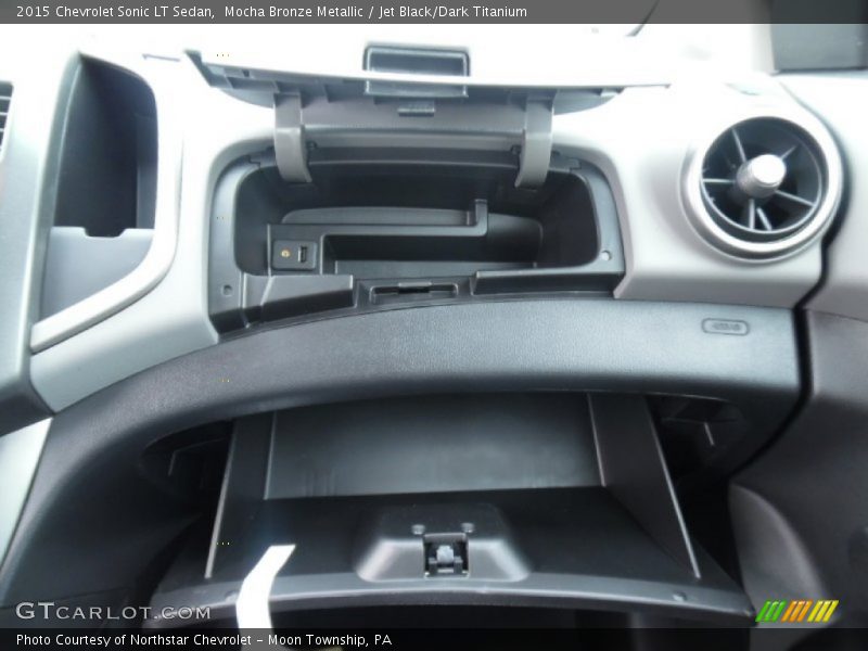 Mocha Bronze Metallic / Jet Black/Dark Titanium 2015 Chevrolet Sonic LT Sedan