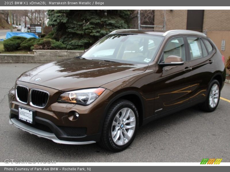 Marrakesh Brown Metallic / Beige 2015 BMW X1 xDrive28i