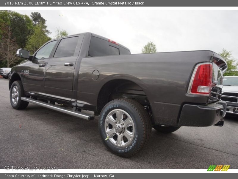 Granite Crystal Metallic / Black 2015 Ram 2500 Laramie Limited Crew Cab 4x4