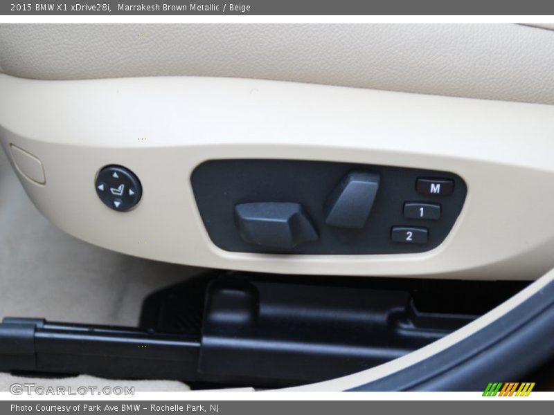 Marrakesh Brown Metallic / Beige 2015 BMW X1 xDrive28i