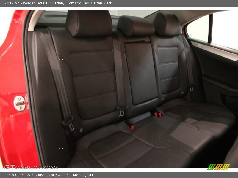 Tornado Red / Titan Black 2012 Volkswagen Jetta TDI Sedan