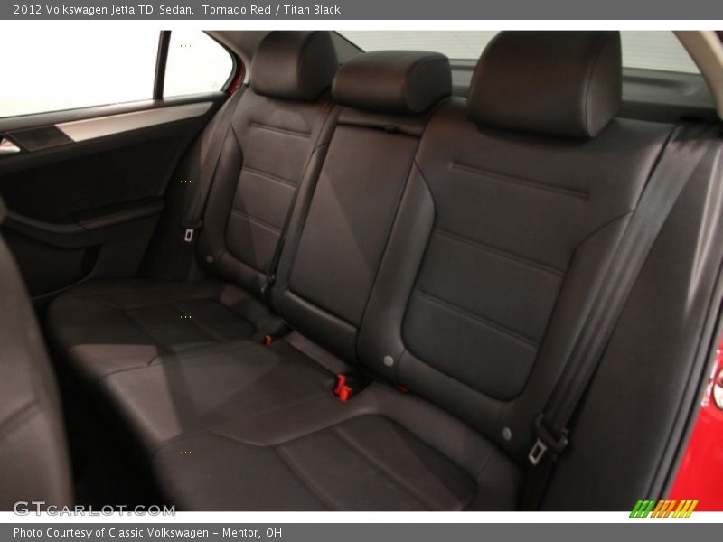 Tornado Red / Titan Black 2012 Volkswagen Jetta TDI Sedan