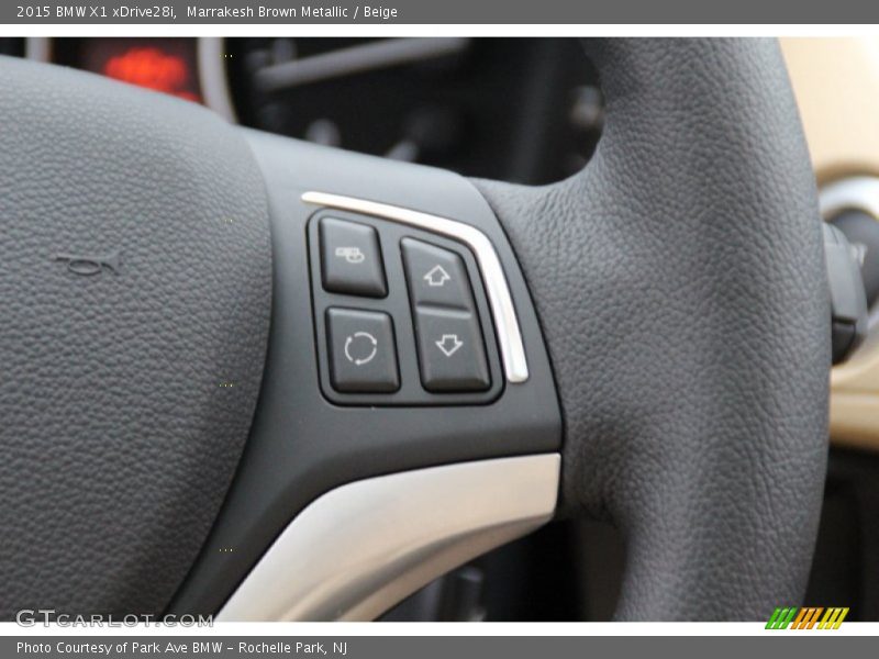 Controls of 2015 X1 xDrive28i