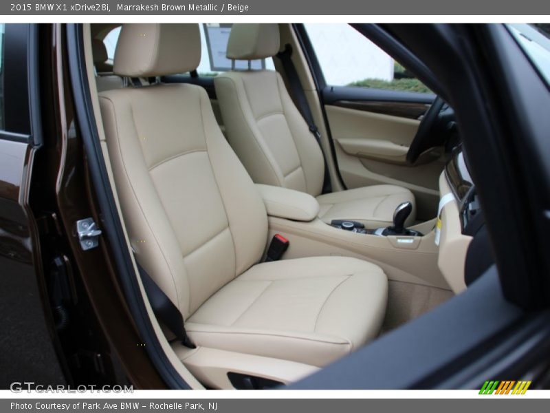 Front Seat of 2015 X1 xDrive28i