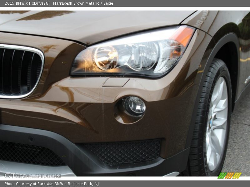 Marrakesh Brown Metallic / Beige 2015 BMW X1 xDrive28i