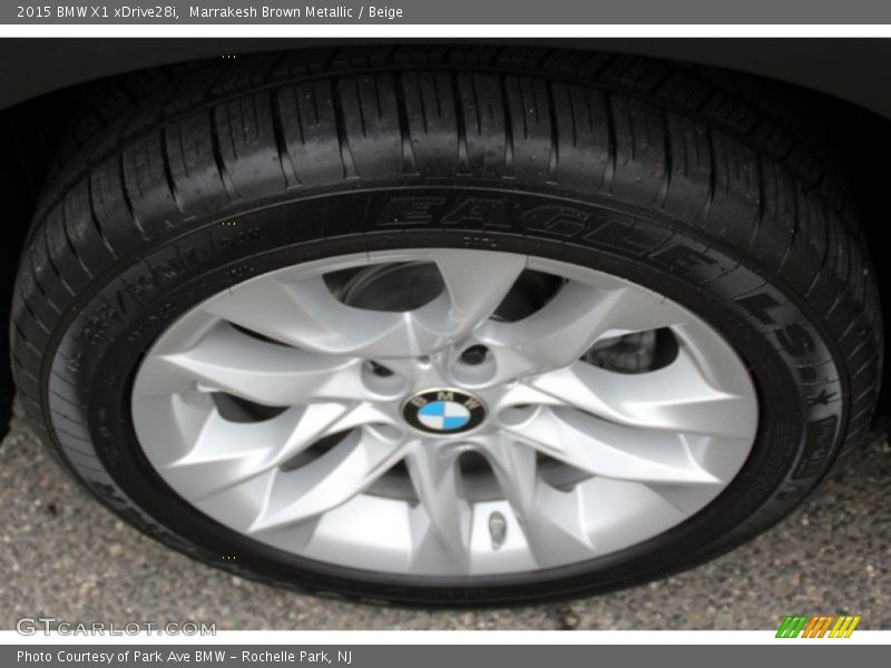 Marrakesh Brown Metallic / Beige 2015 BMW X1 xDrive28i