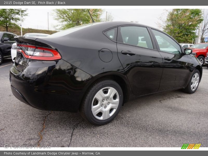 Pitch Black / Black 2015 Dodge Dart SE
