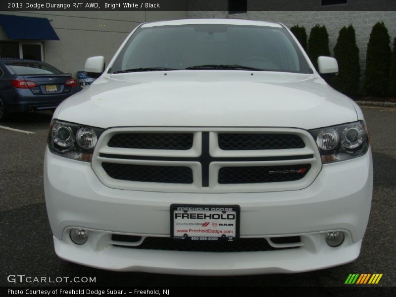 Bright White / Black 2013 Dodge Durango R/T AWD