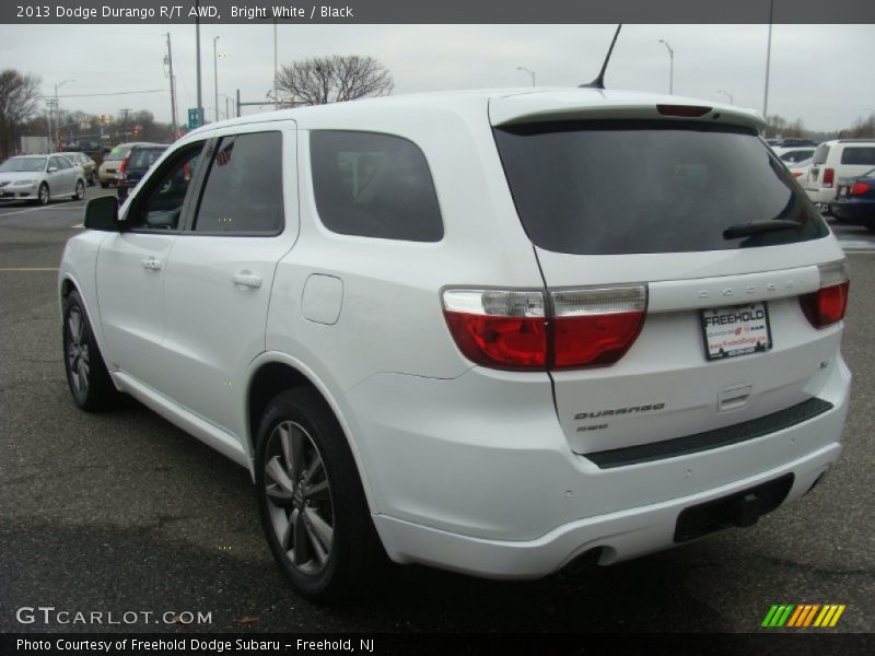 Bright White / Black 2013 Dodge Durango R/T AWD