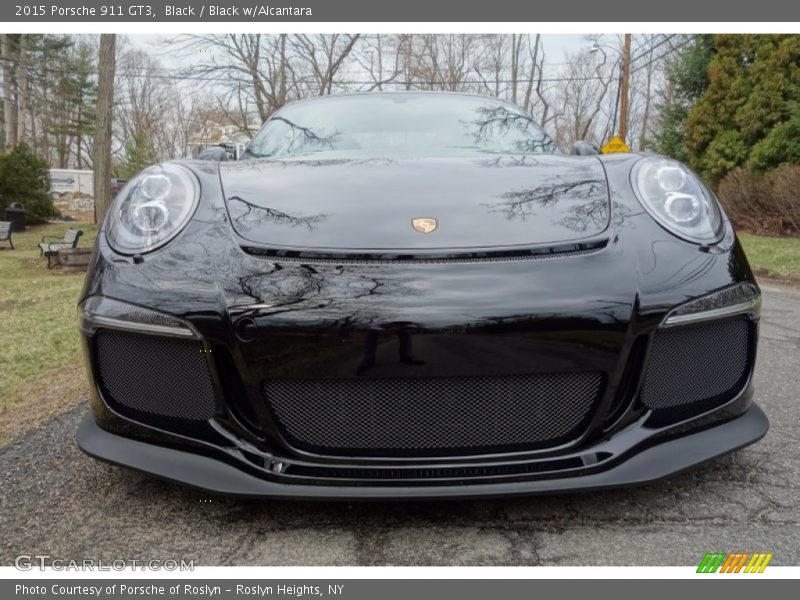 Black / Black w/Alcantara 2015 Porsche 911 GT3